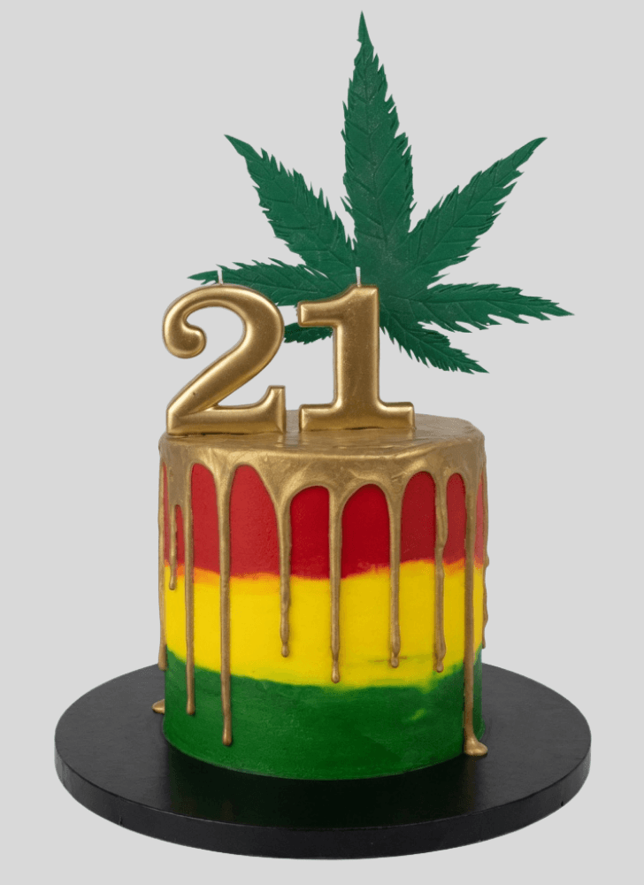 Alluring Marijuana Cake