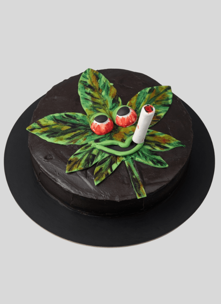 Beauteous Marijuana Cake