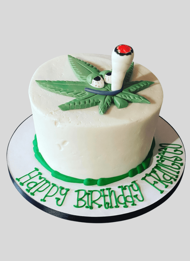 Cute Marijuana Cake