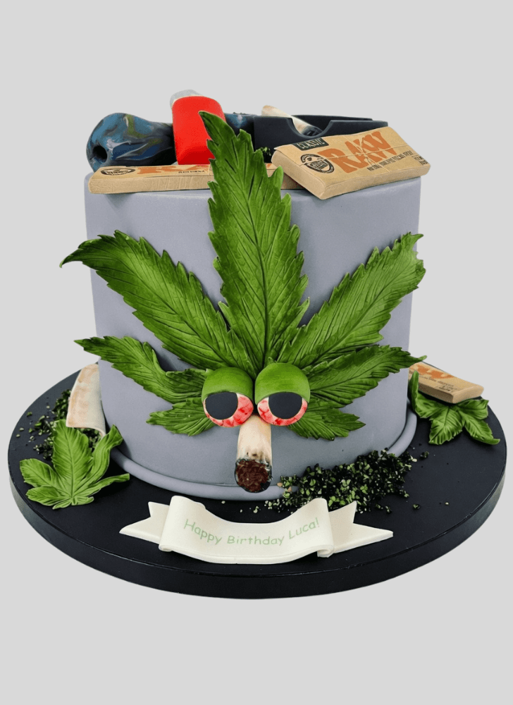 Gorgeous Marijuana Cake