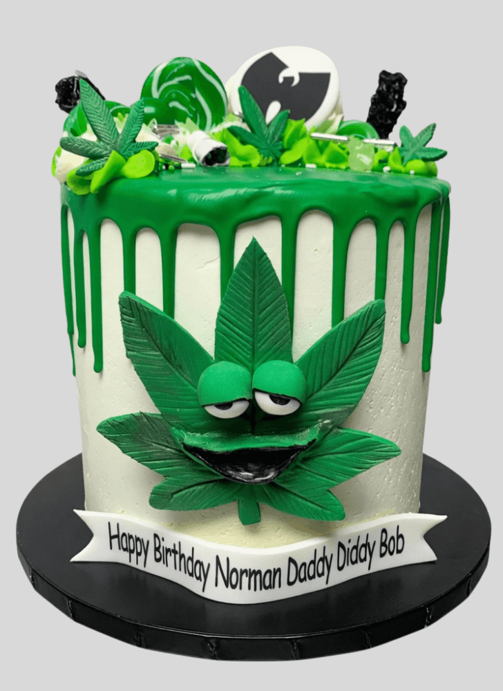 Inviting Marijuana Cake