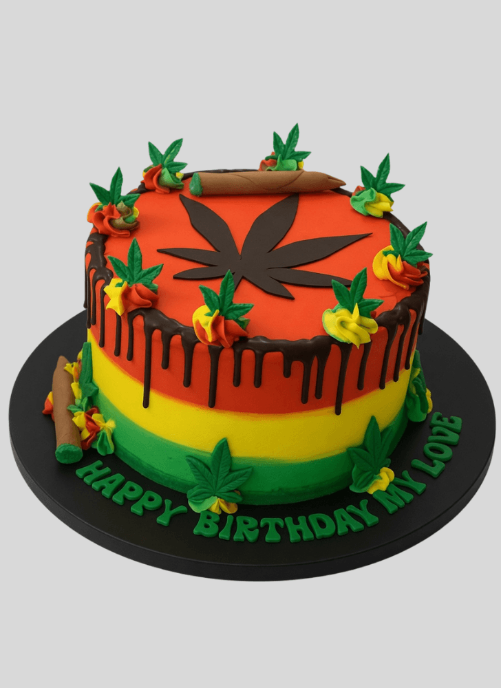 Magnetic Marijuana Cake