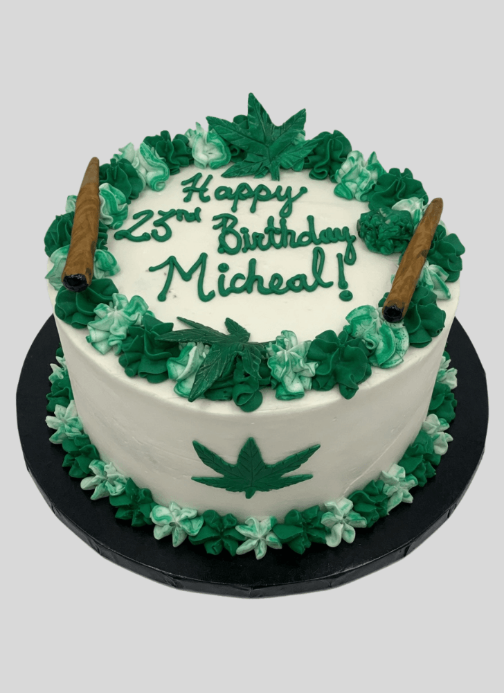 Pretty Marijuana Cake