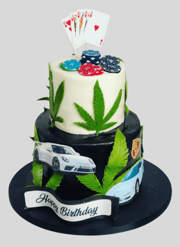 Resplendent Marijuana Cake