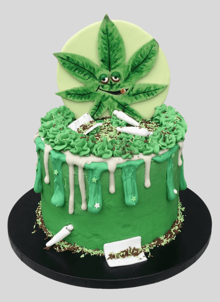 Wonderful Marijuana Cake Design
