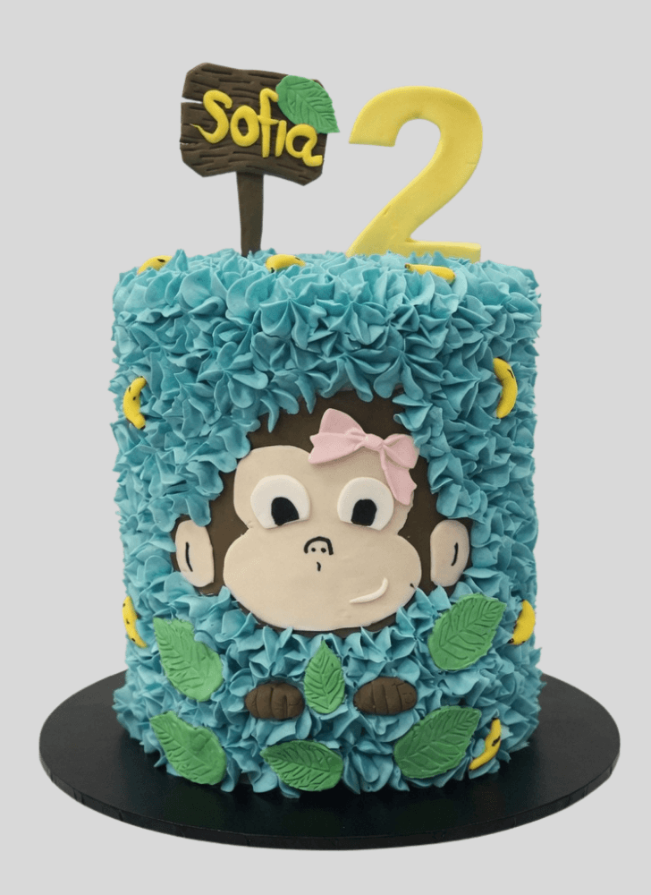Classy Monkey Cake