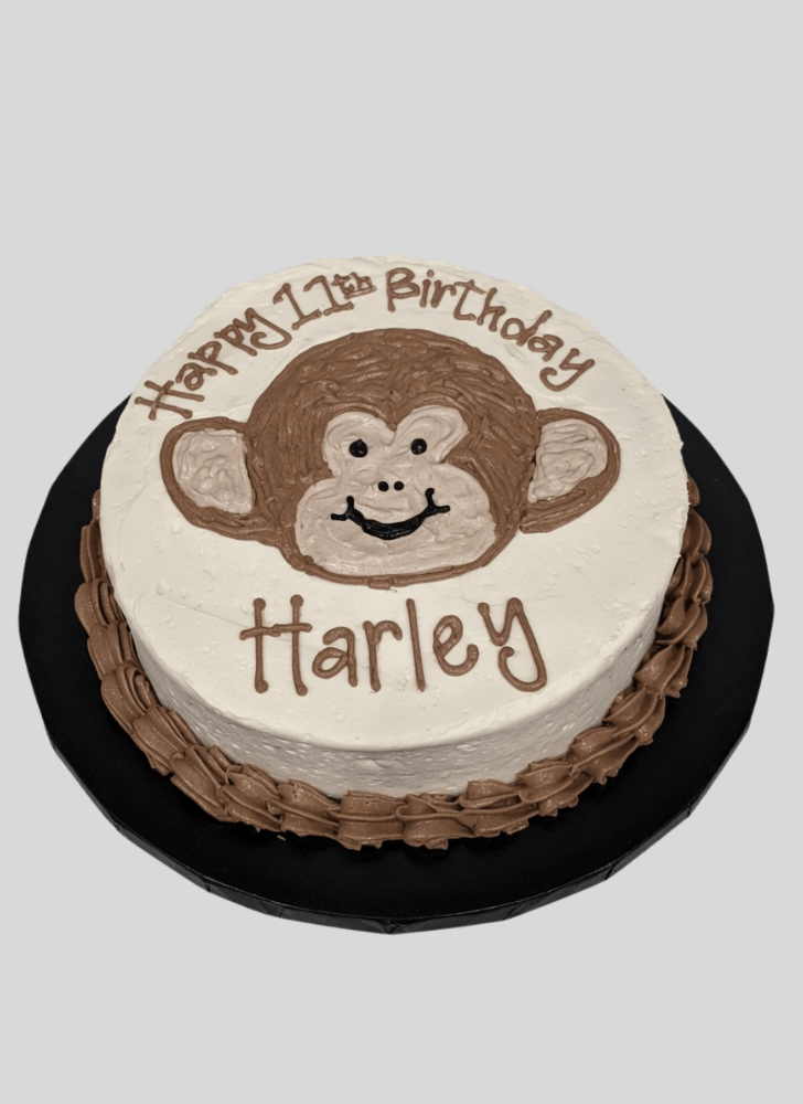 Enthralling Monkey Cake