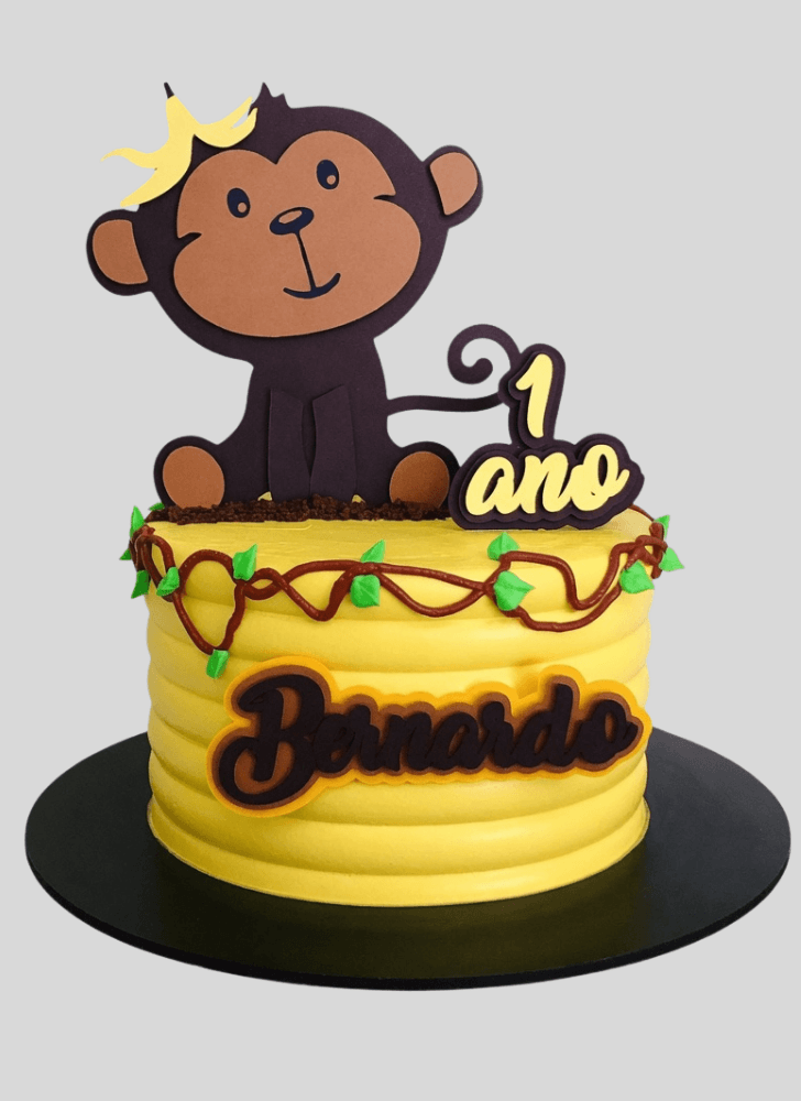 Handsome Monkey Cake