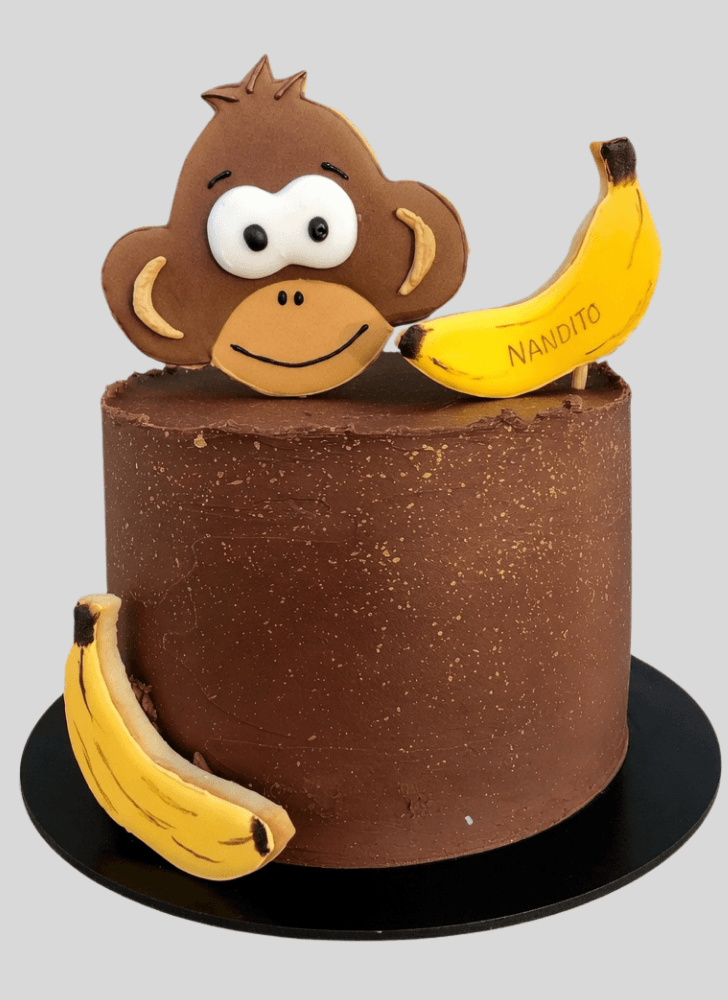 Wonderful Monkey Cake Design