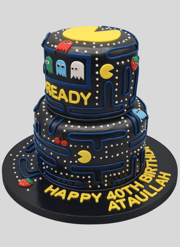 Bewitching PacMan Cake