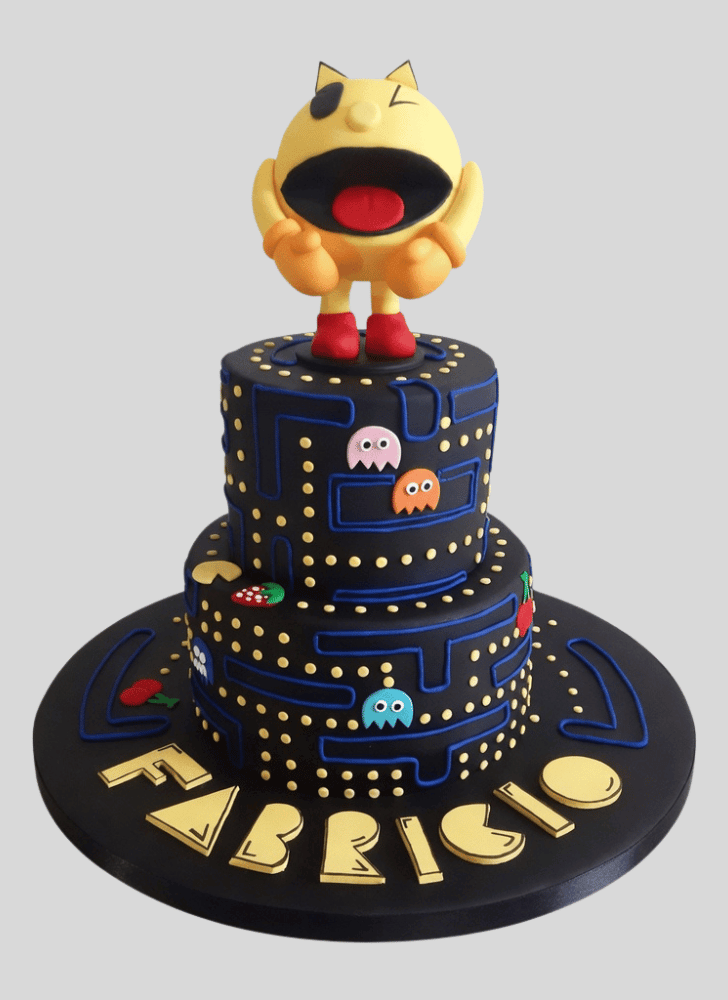 Captivating PacMan Cake