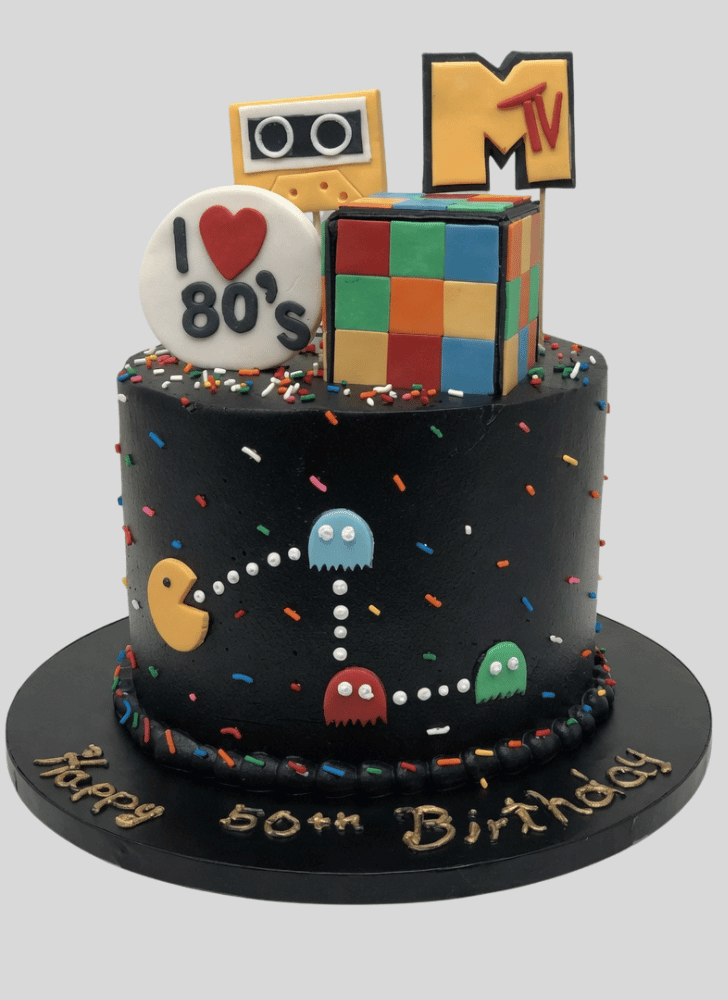 Delicate PacMan Cake