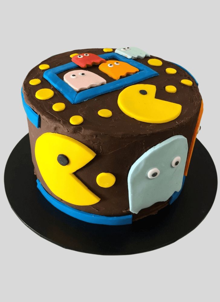 Elegant PacMan Cake