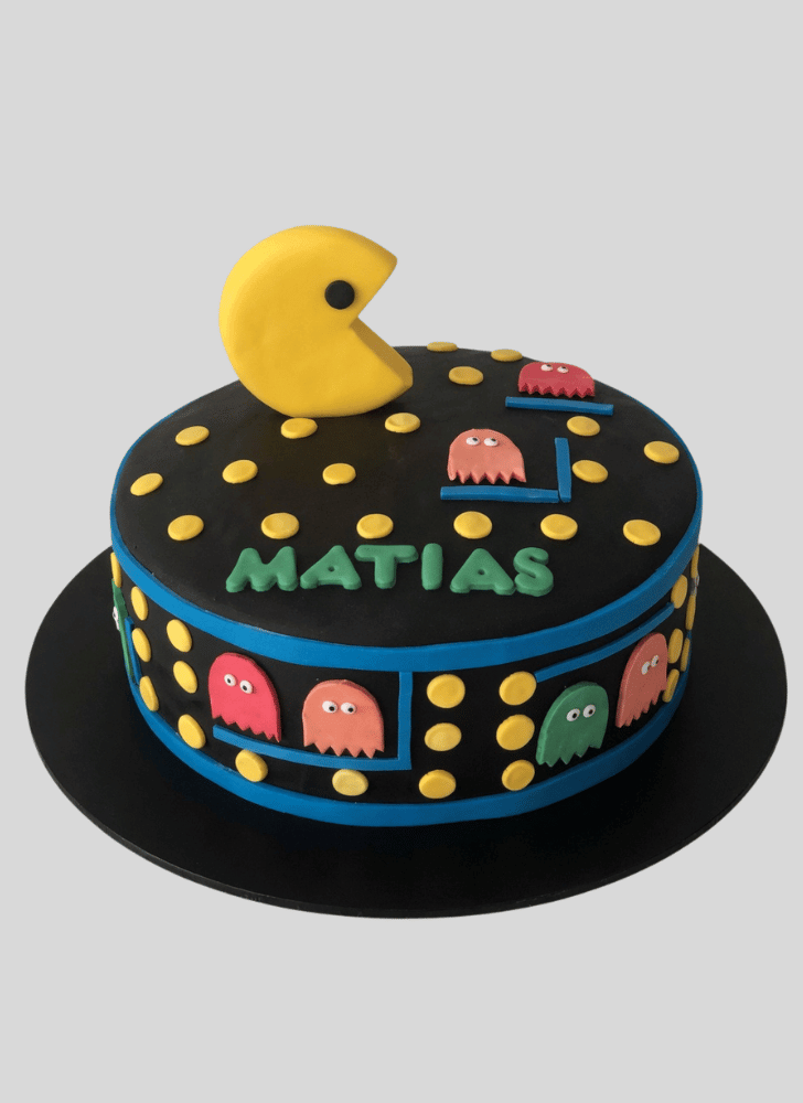 Enticing PacMan Cake