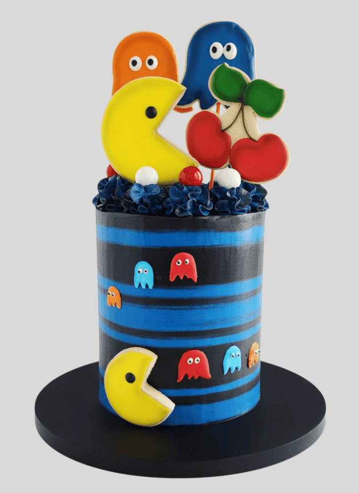 Handsome PacMan Cake