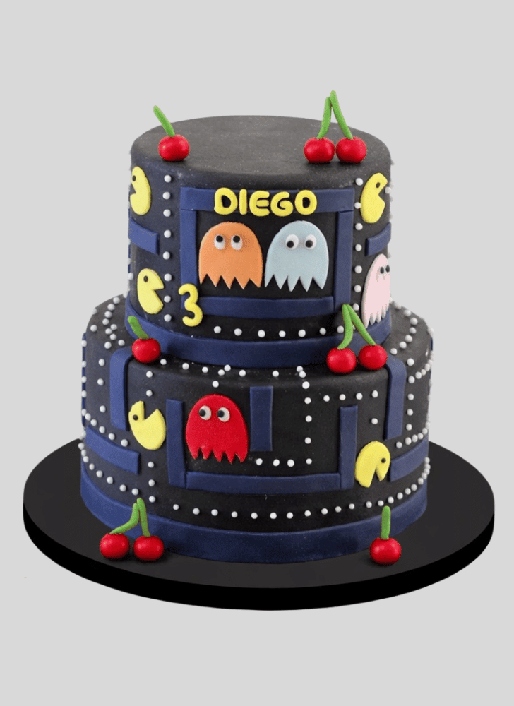 Pleasing PacMan Cake