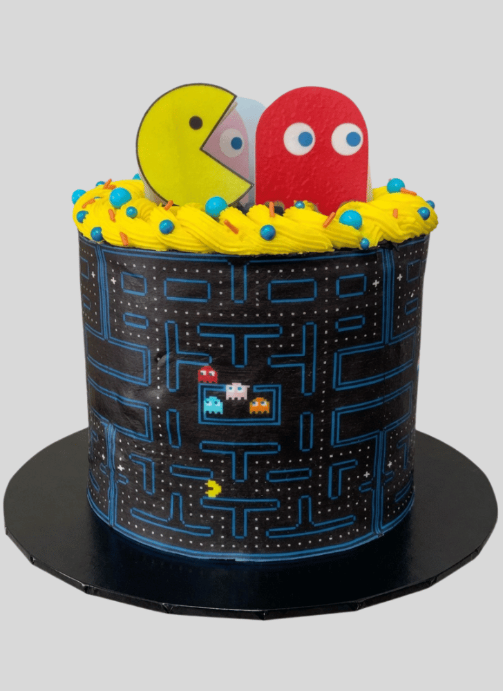 Pretty PacMan Cake
