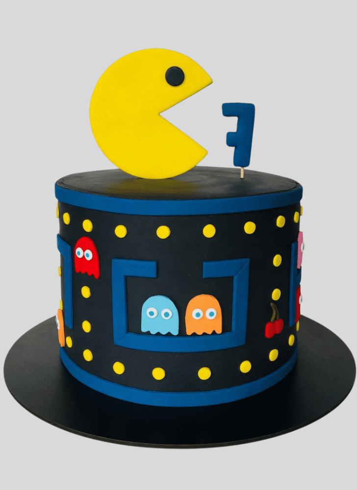 Shapely PacMan Cake