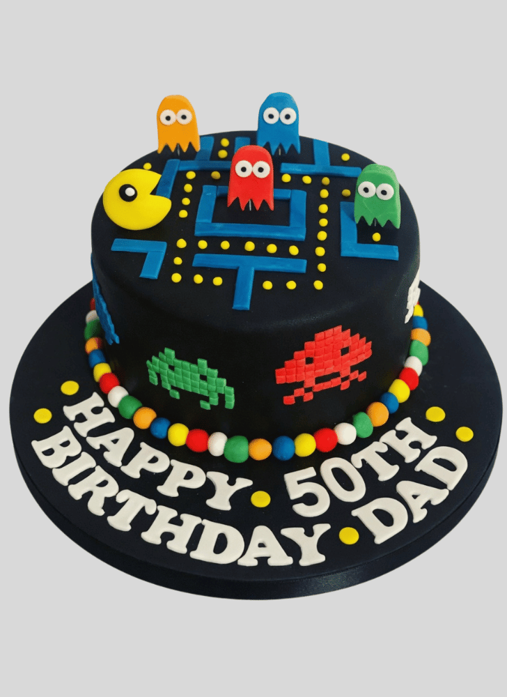 Slightly PacMan Cake