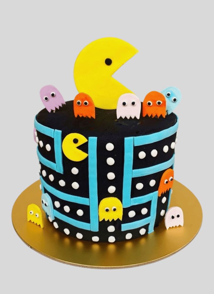 Wonderful PacMan Cake Design