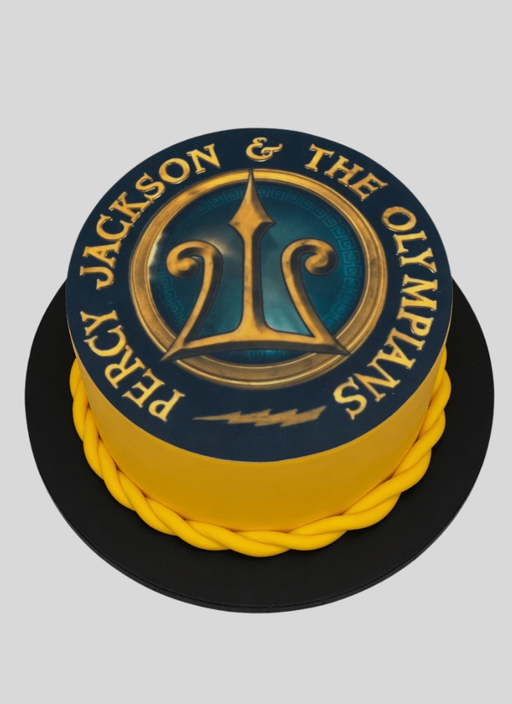 Alluring Percy Jackson Cake