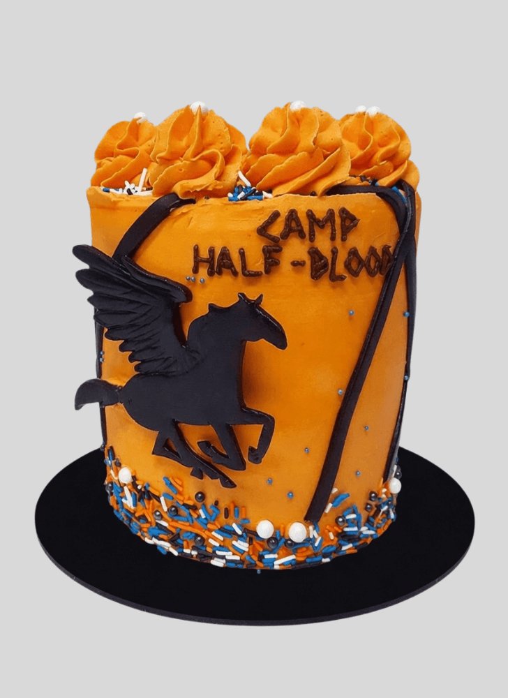 Appealing Percy Jackson Cake