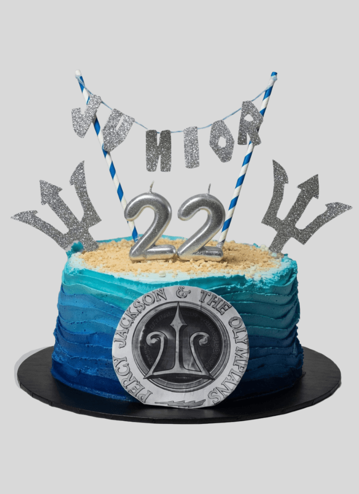 Bewitching Percy Jackson Cake