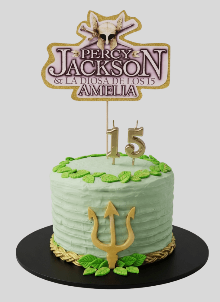 Captivating Percy Jackson Cake