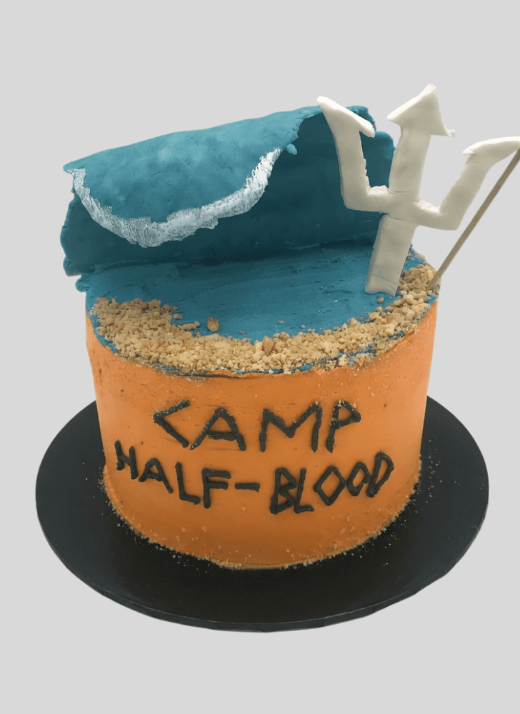 Delicate Percy Jackson Cake