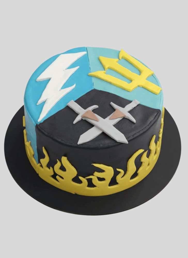 Enthralling Percy Jackson Cake