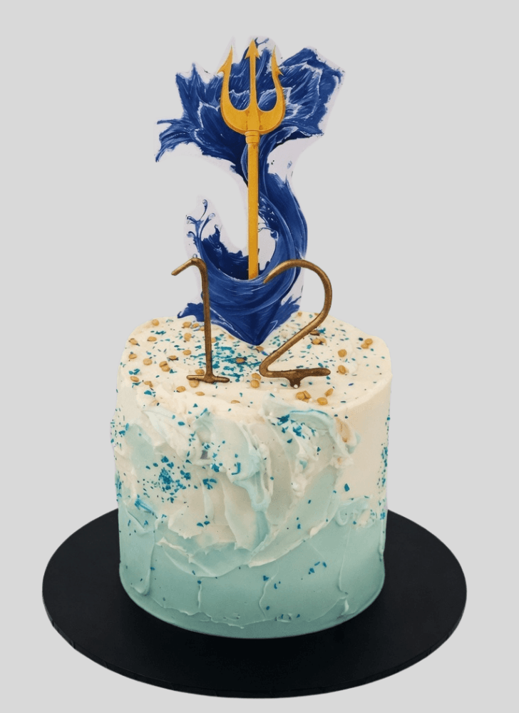 Enticing Percy Jackson Cake