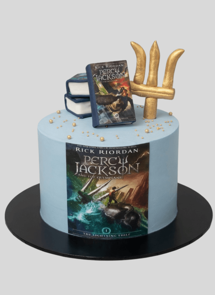 Exquisite Percy Jackson Cake