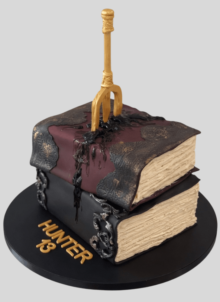 Fair Percy Jackson Cake