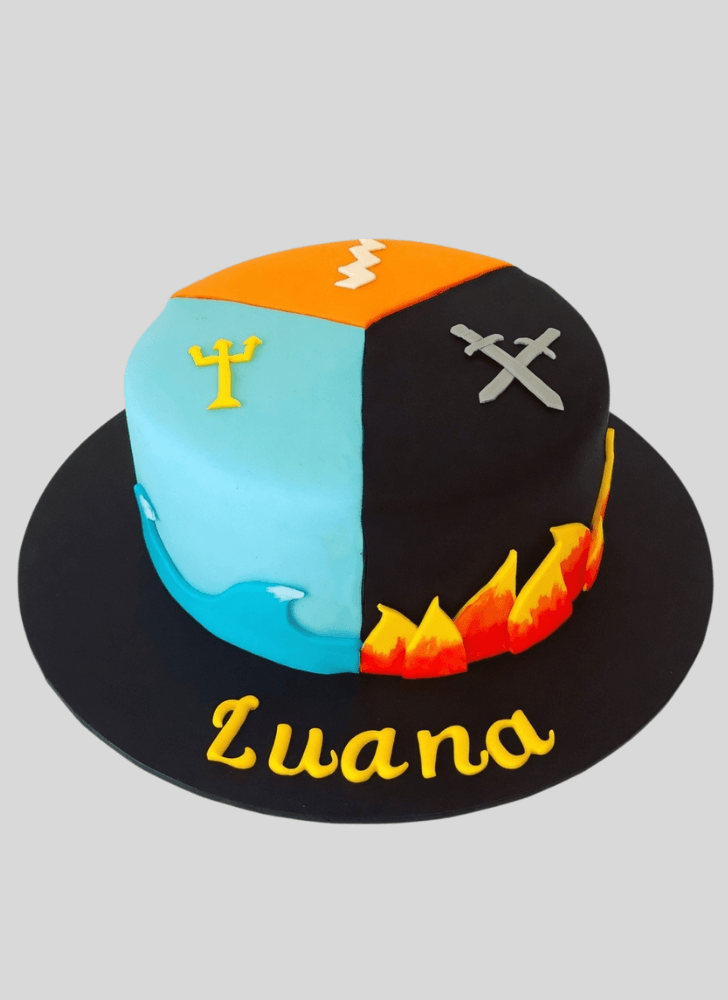 Good Looking Percy Jackson Cake