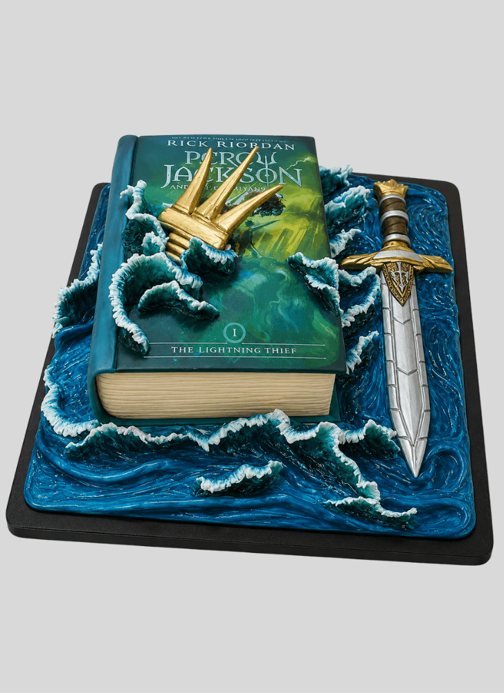 Gorgeous Percy Jackson Cake