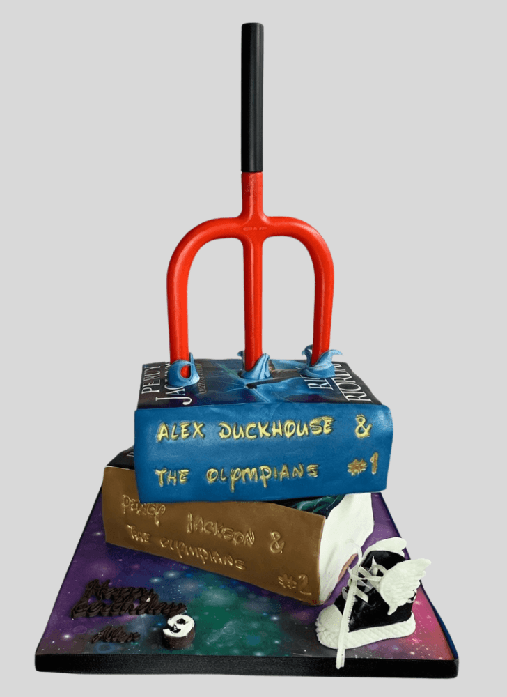 Graceful Percy Jackson Cake