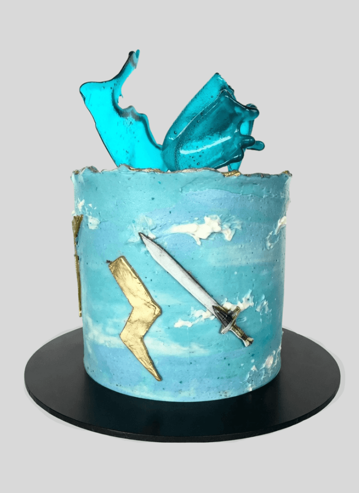 Ideal Percy Jackson Cake