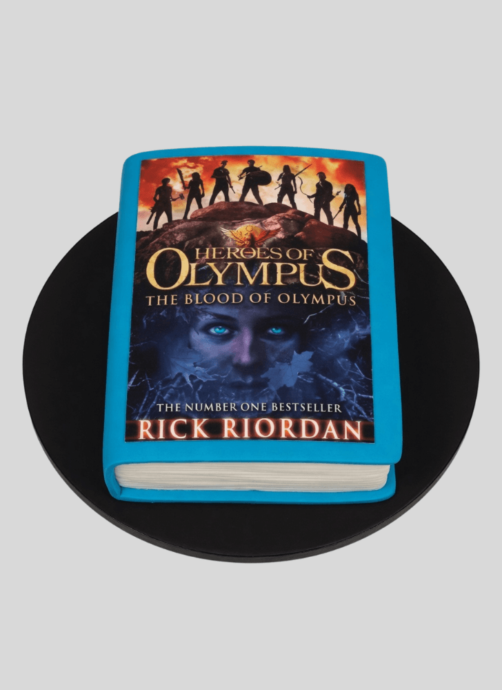 Inviting Percy Jackson Cake