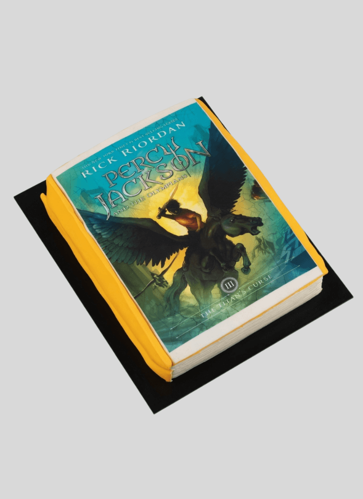Lovely Percy Jackson Cake Design