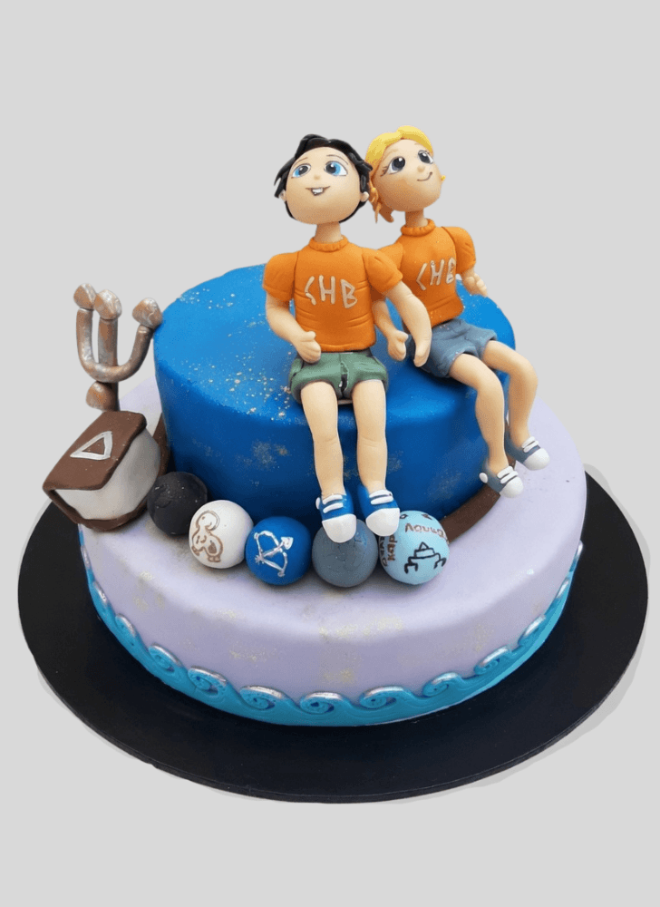 Magnificent Percy Jackson Cake