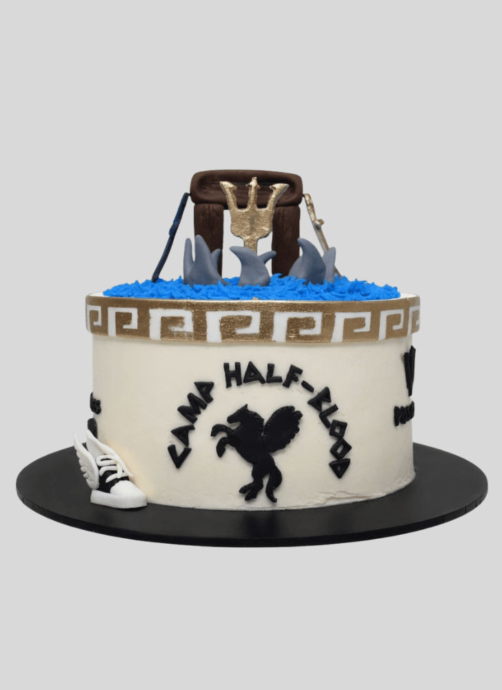 Marvelous Percy Jackson Cake