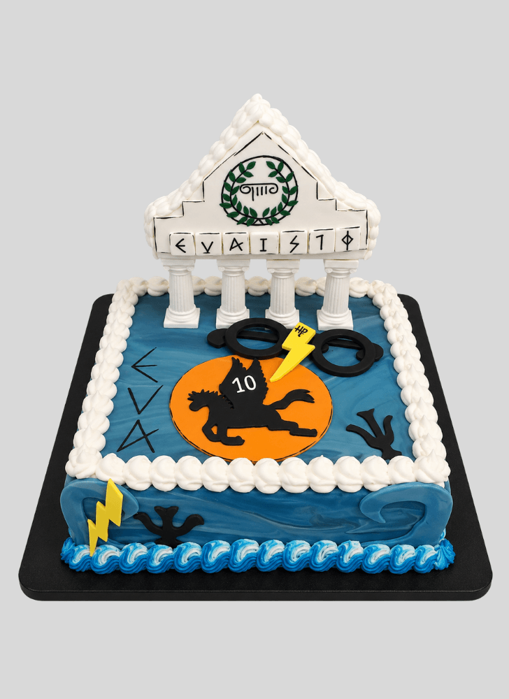 Radiant Percy Jackson Cake