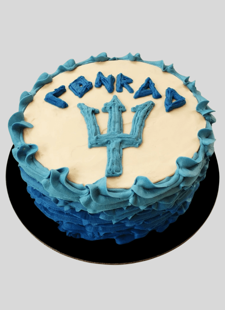 Refined Percy Jackson Cake