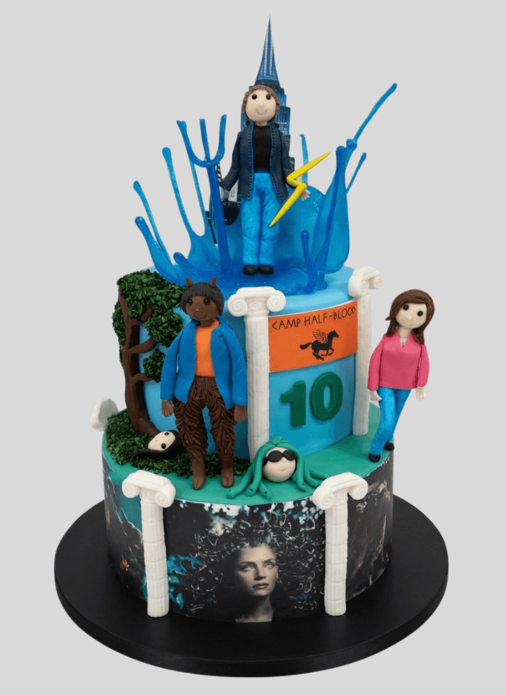 Superb Percy Jackson Cake