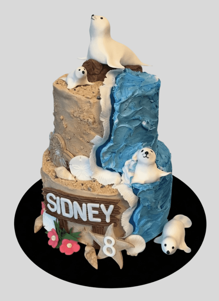 Bewitching Seals Cake