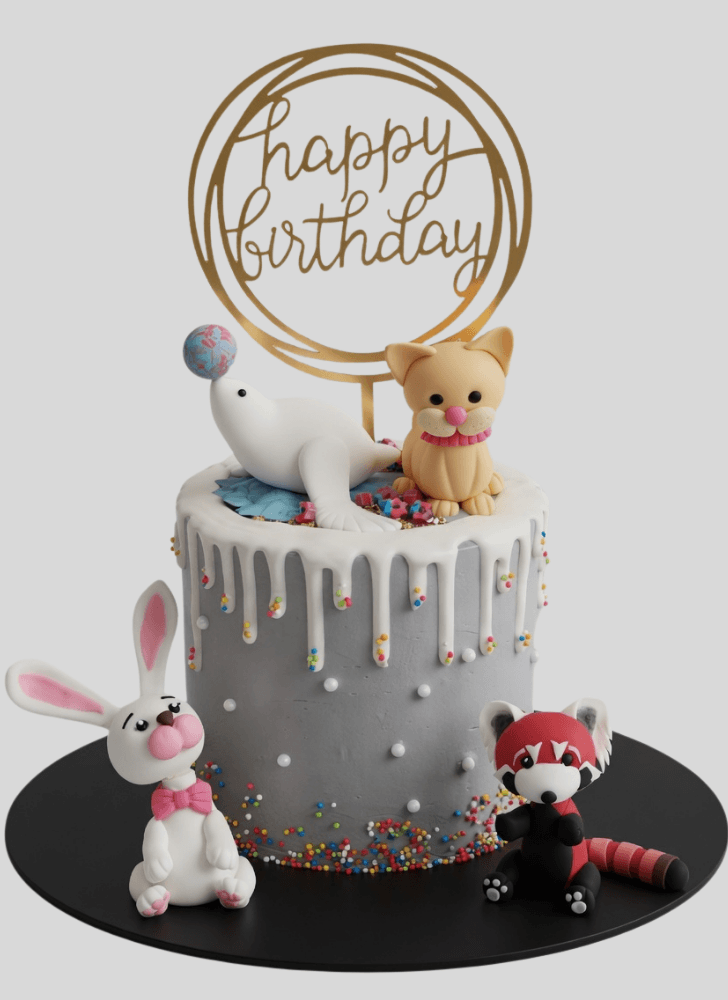 Classy Seals Cake