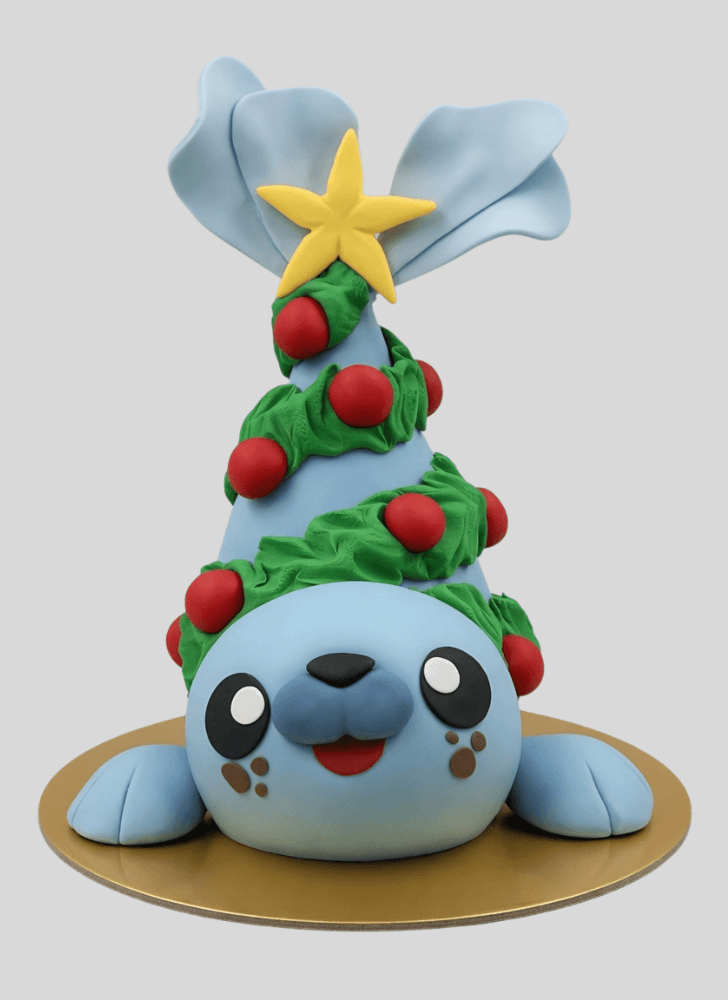 Dazzling Seals Cake