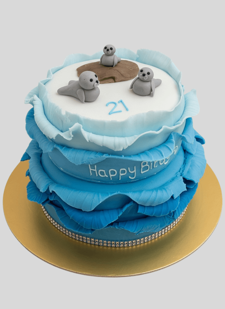 Divine Seals Cake