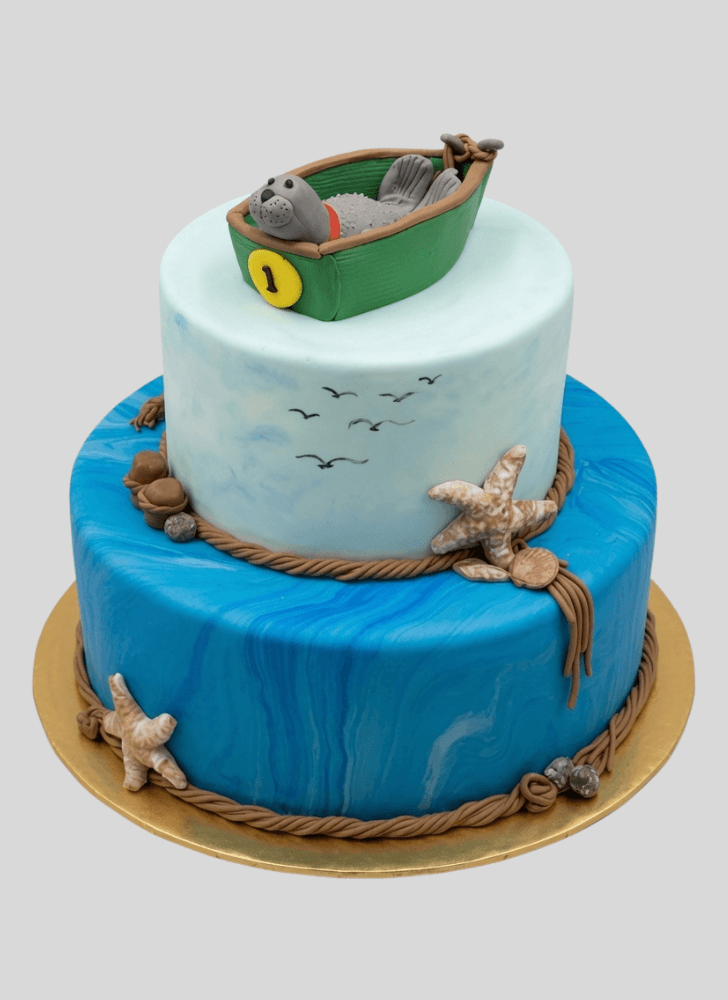 Enthralling Seals Cake