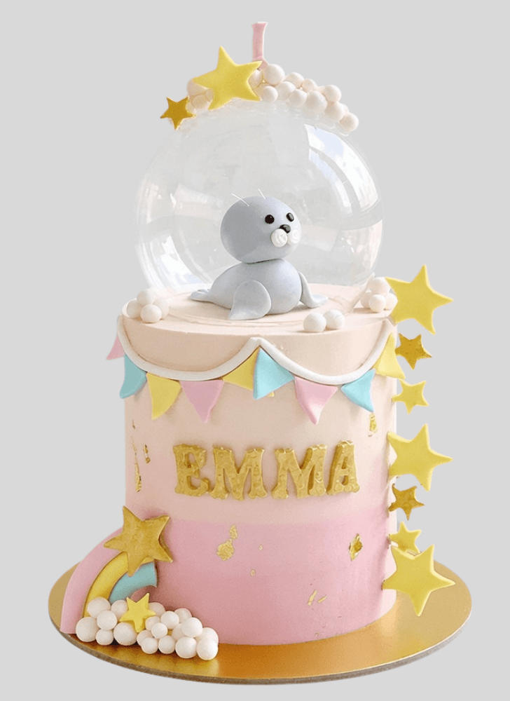 Exquisite Seals Cake